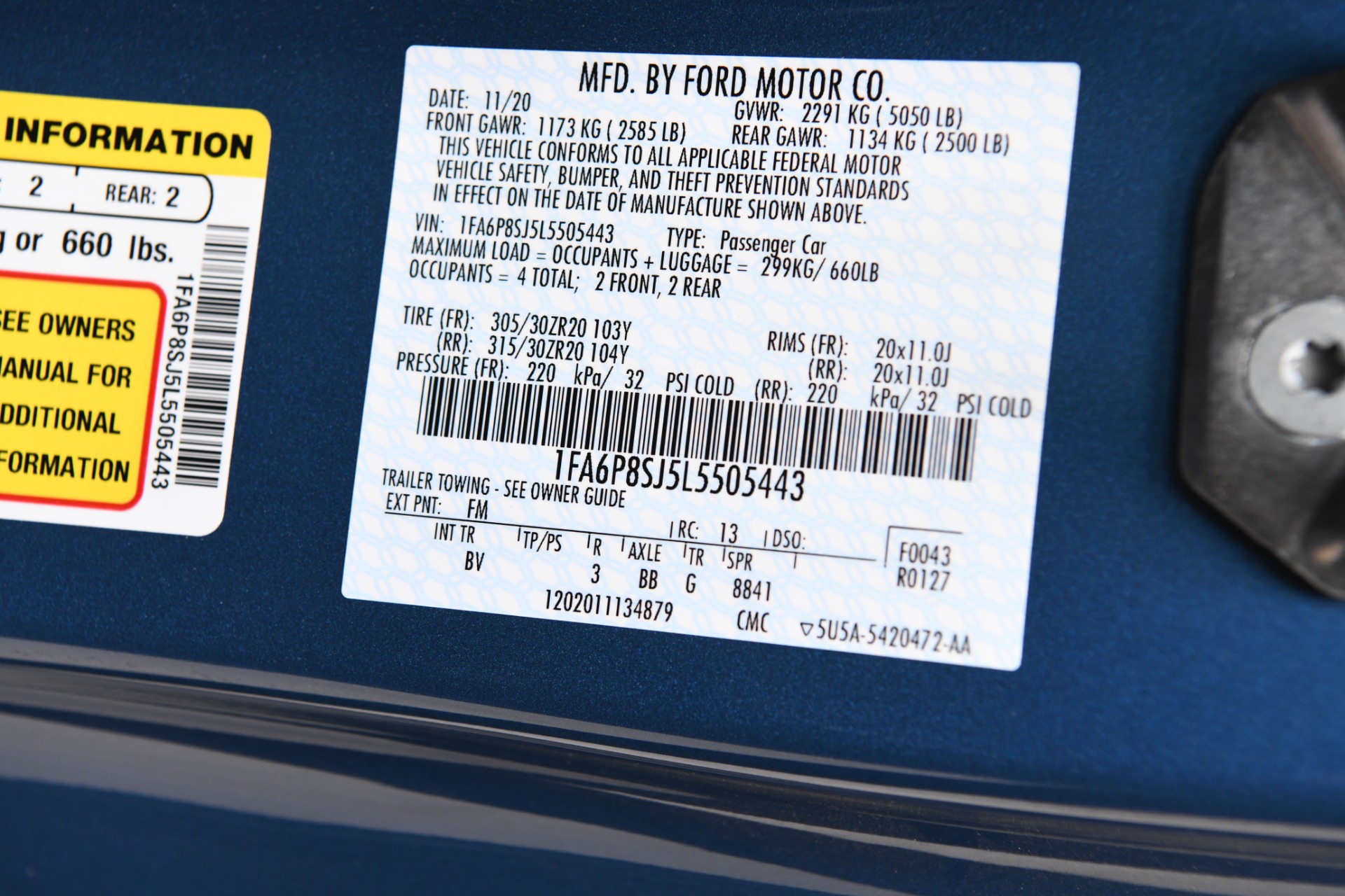 Used 2020 Ford Mustang Shelby GT500 | St. Petersburg, FL