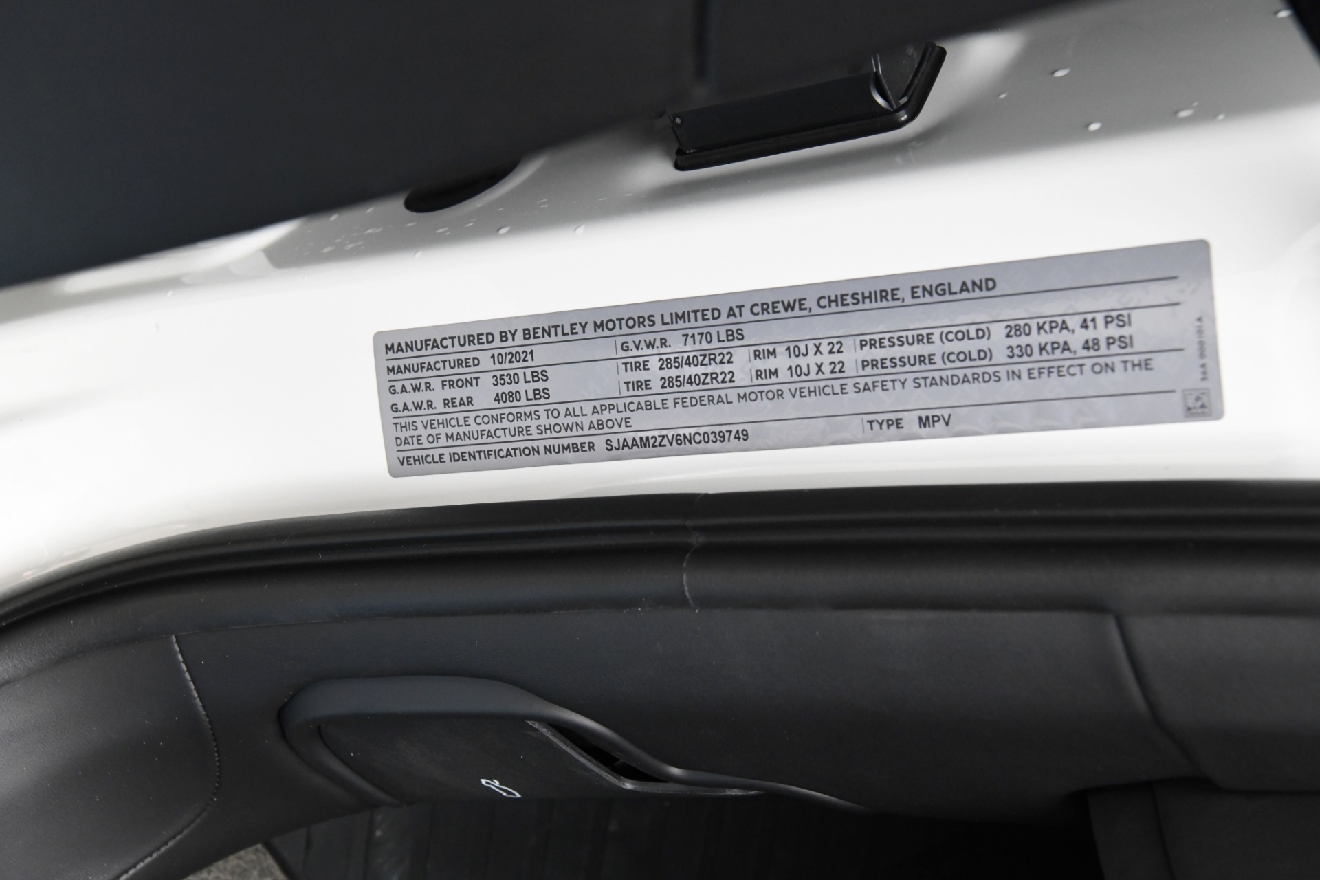 2022 Bentley Bentayga V8 Stock # B1504-S for sale near Chicago, IL | IL