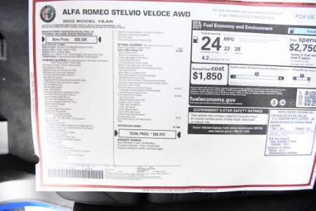 New 2022 Alfa Romeo Stelvio Veloce | Chicago, IL
