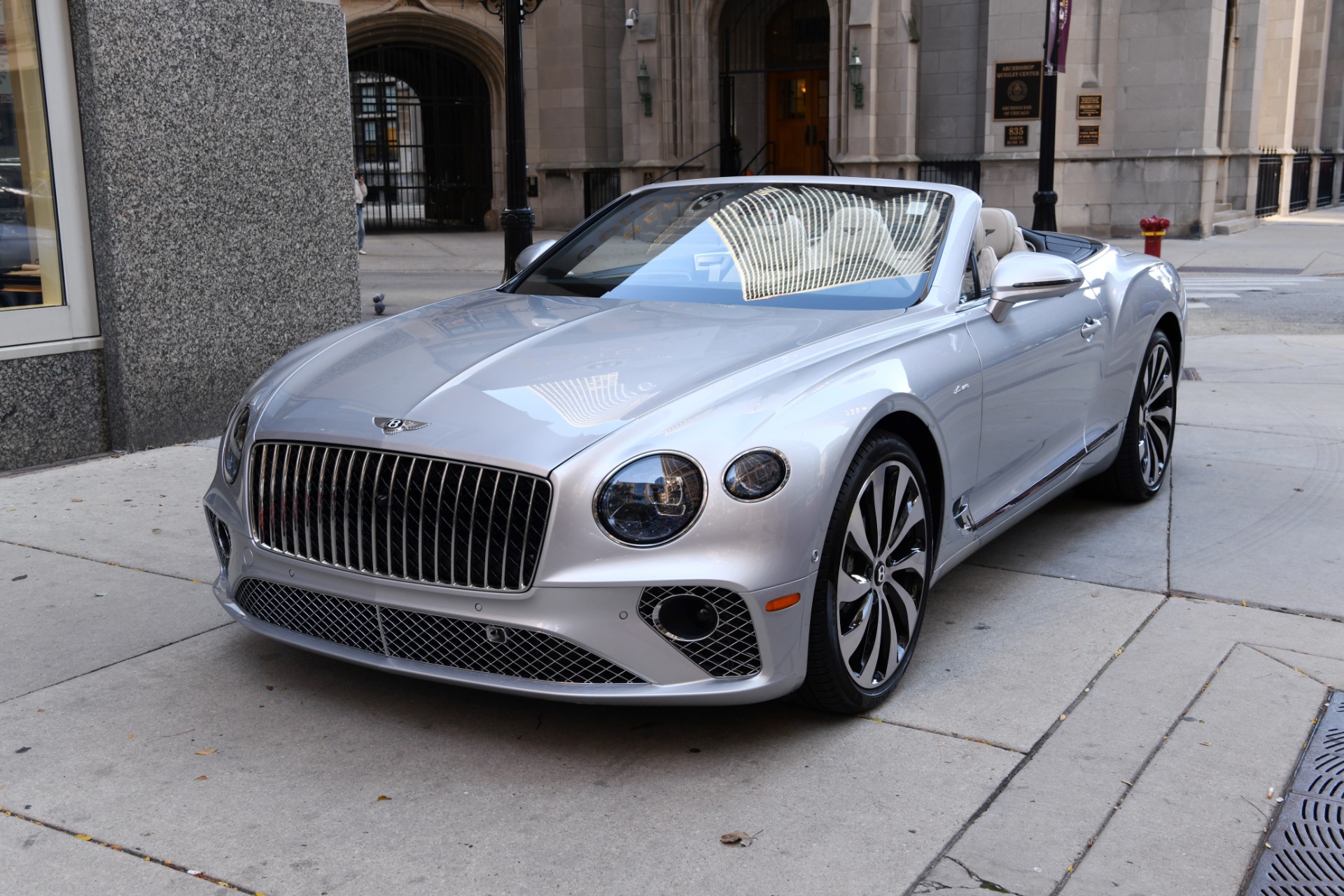 Used 2024 Bentley Continental GTC Azure with VIN SCBDG4ZG0RC012541 for sale in Chicago, IL