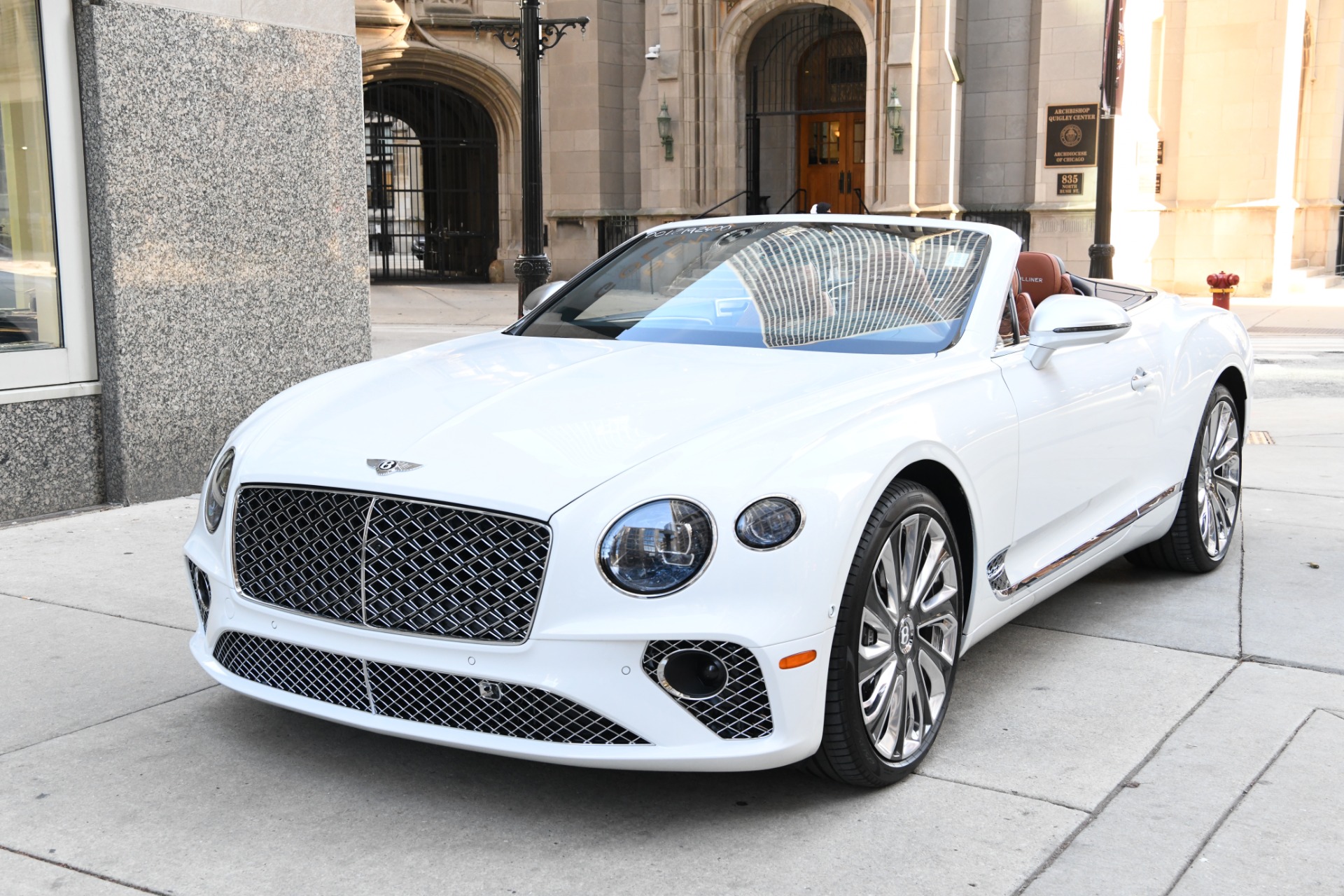 Used 2023 Bentley Continental GTC Mulliner with VIN SCBDG4ZG2PC009332 for sale in Chicago, IL