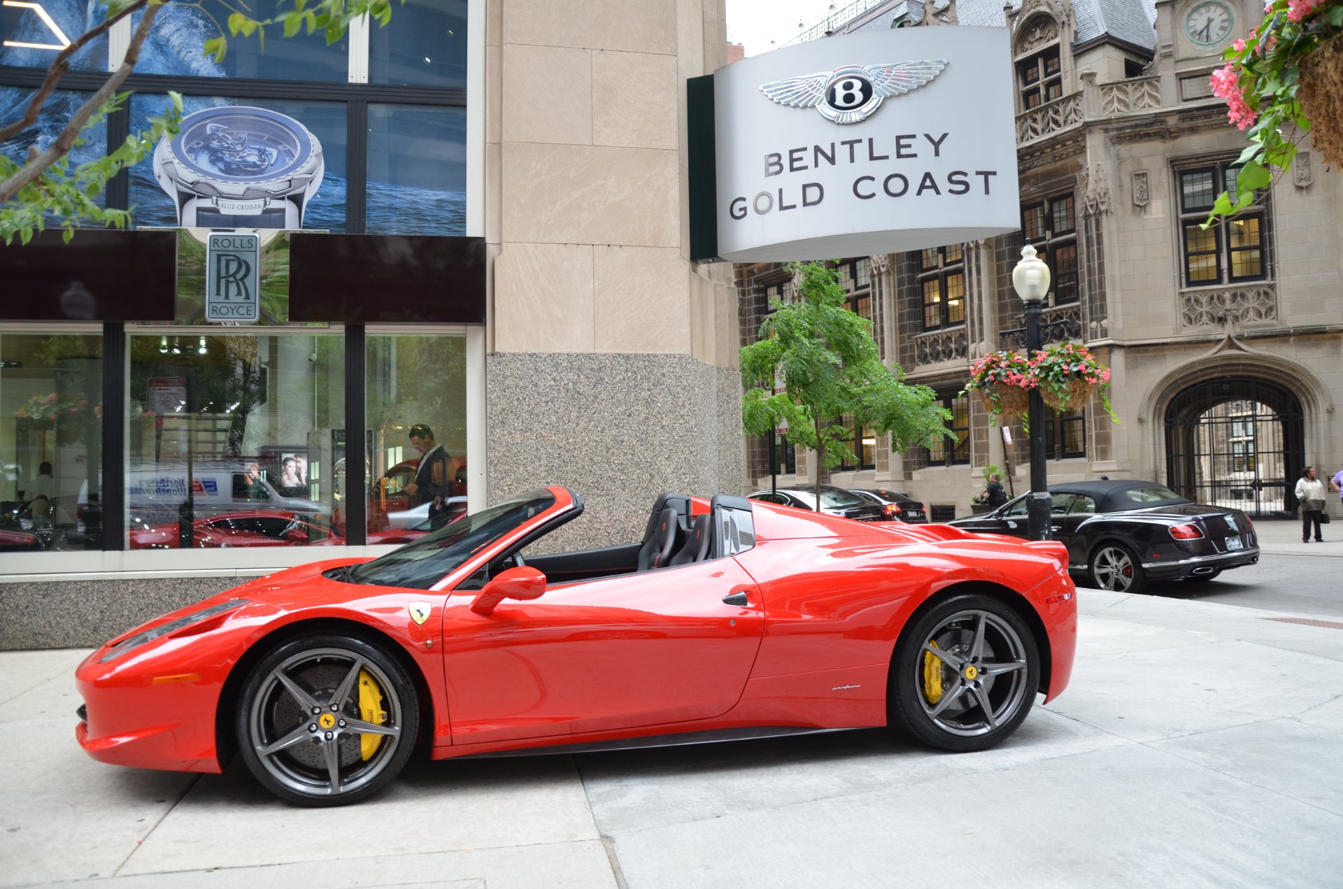 Used 2013 Ferrari 458 Spider For Sale (Sold) | Bentley Gold