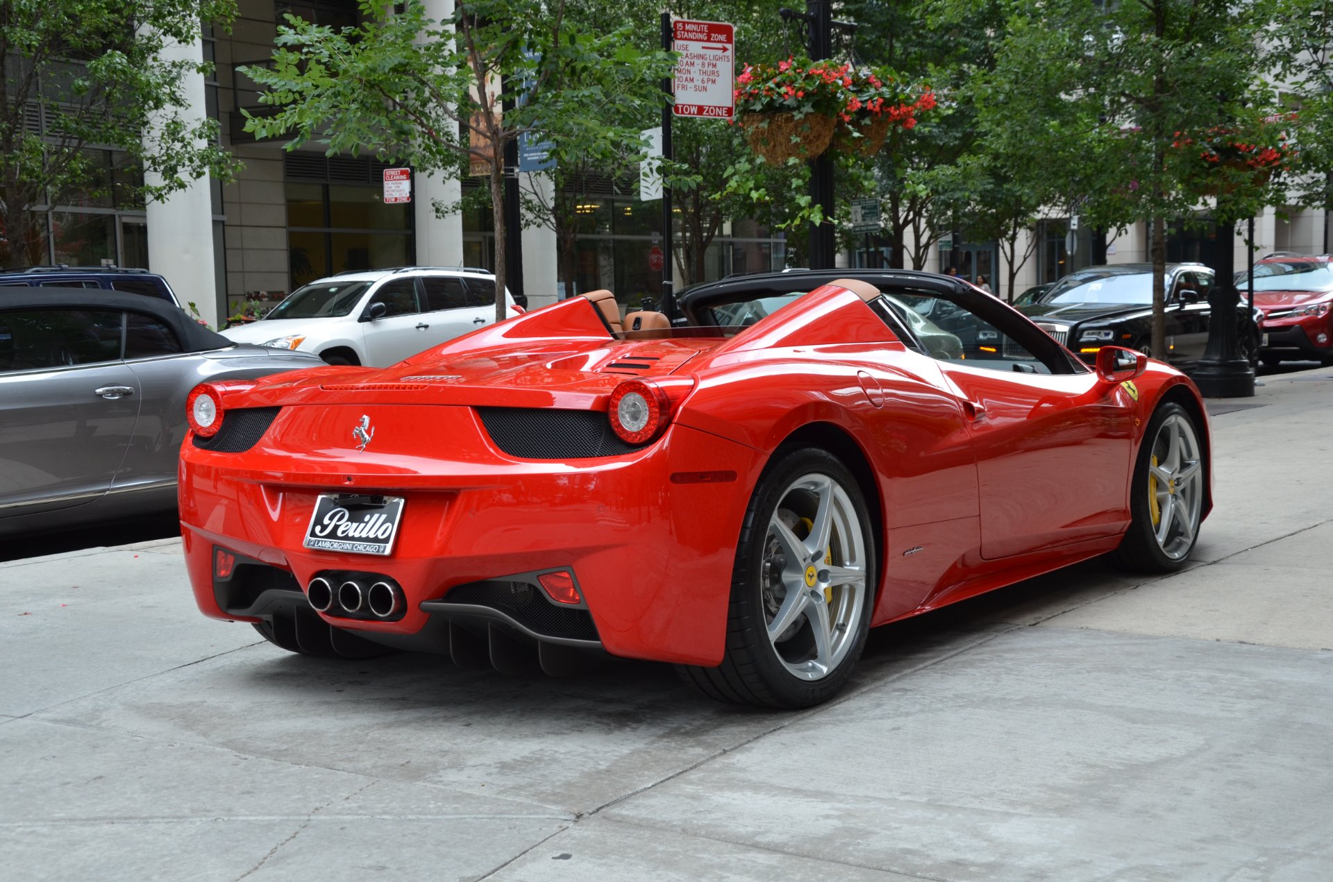 Used 2015 Ferrari 458 Spider For Sale (Sold) | Bentley Gold