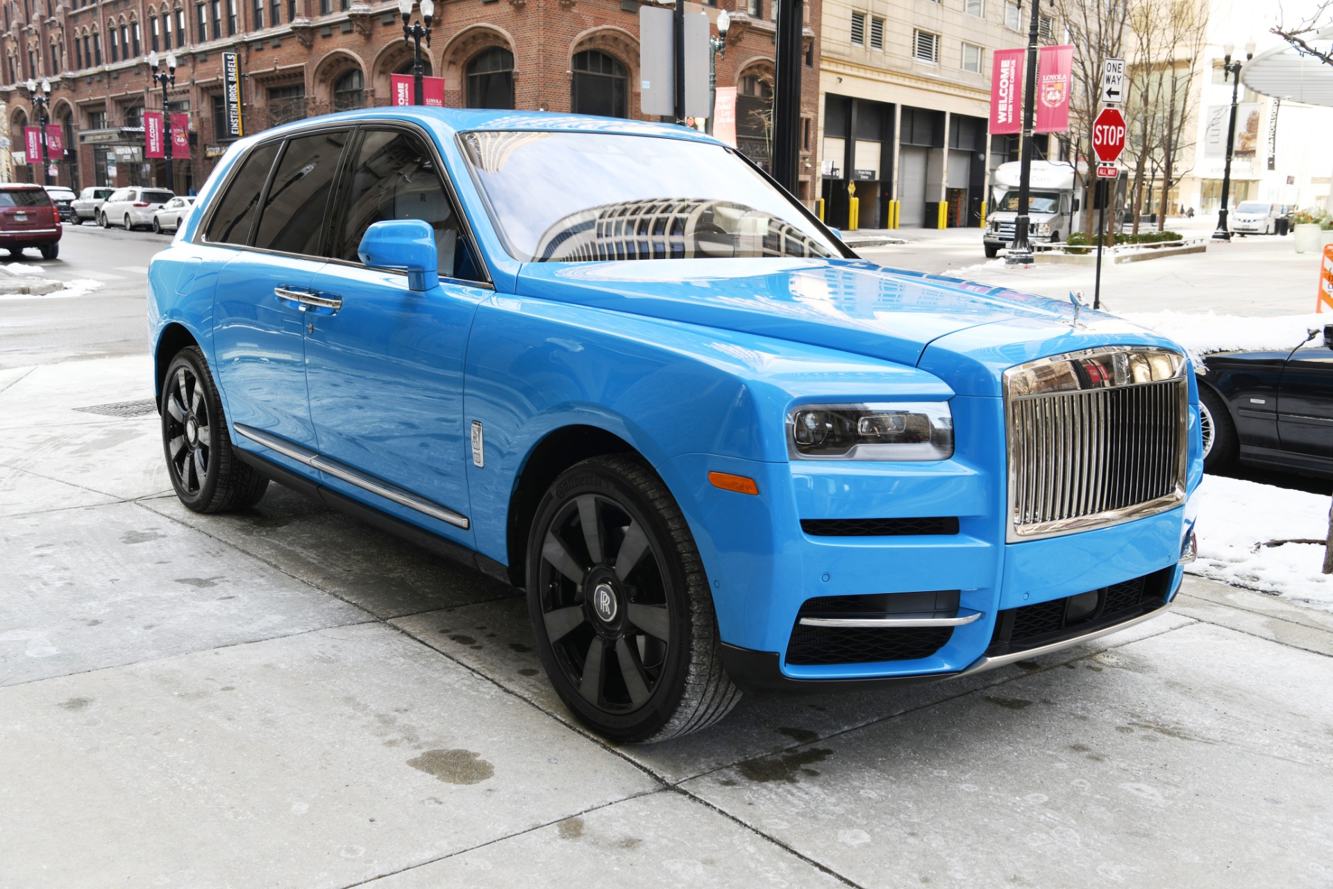 Blue RollsRoyce Cullinan for sale  JamesEdition